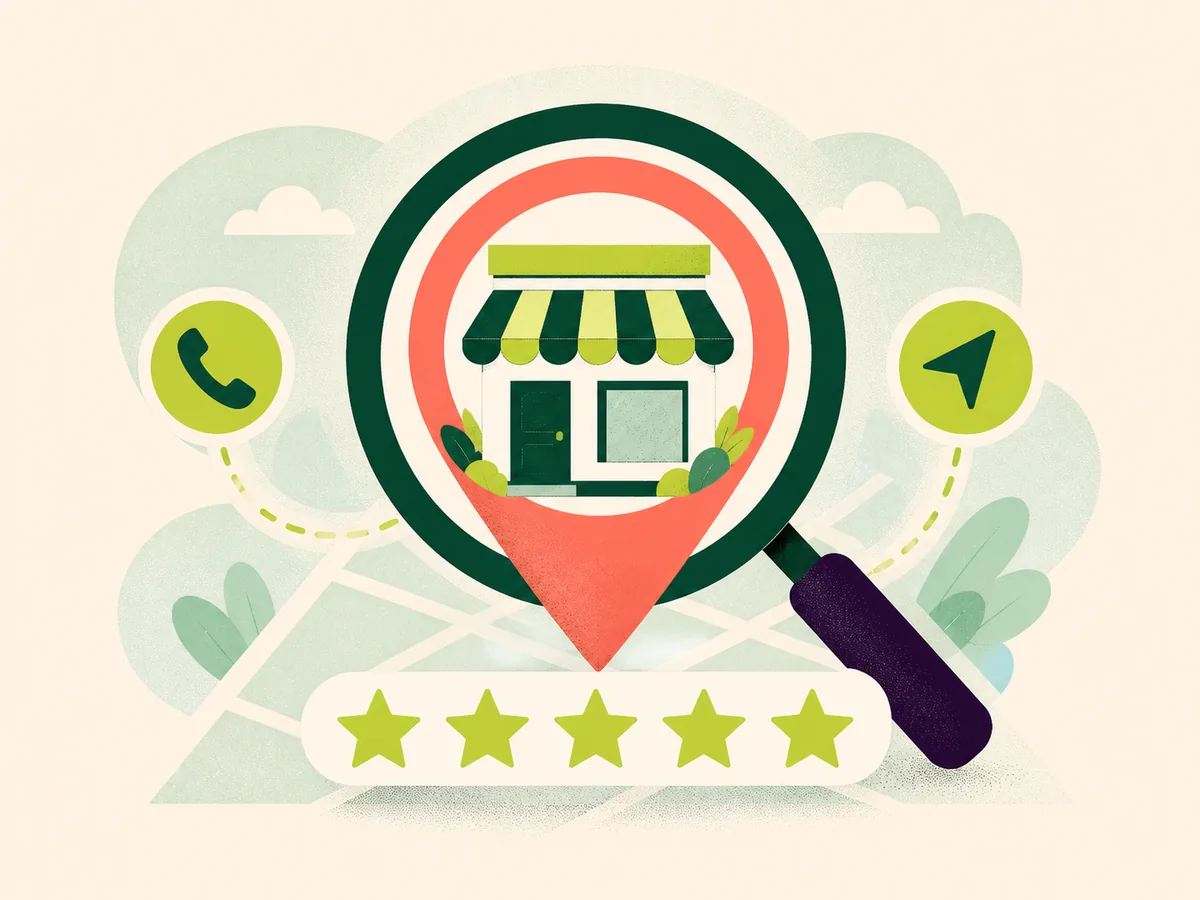 Google Business Profile optimization for local map visibility, reviews, calls and directions